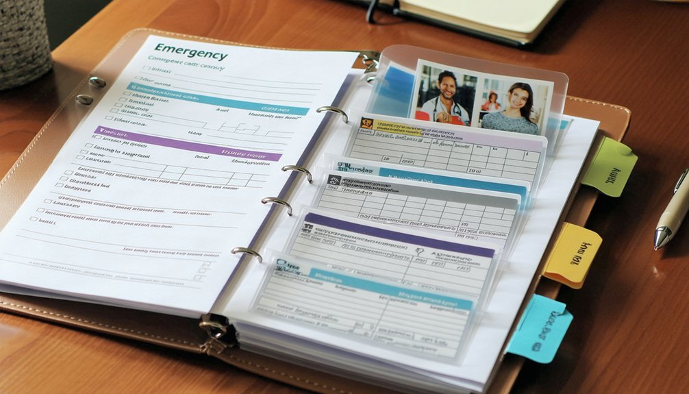 design a prioritized emergency contact team
