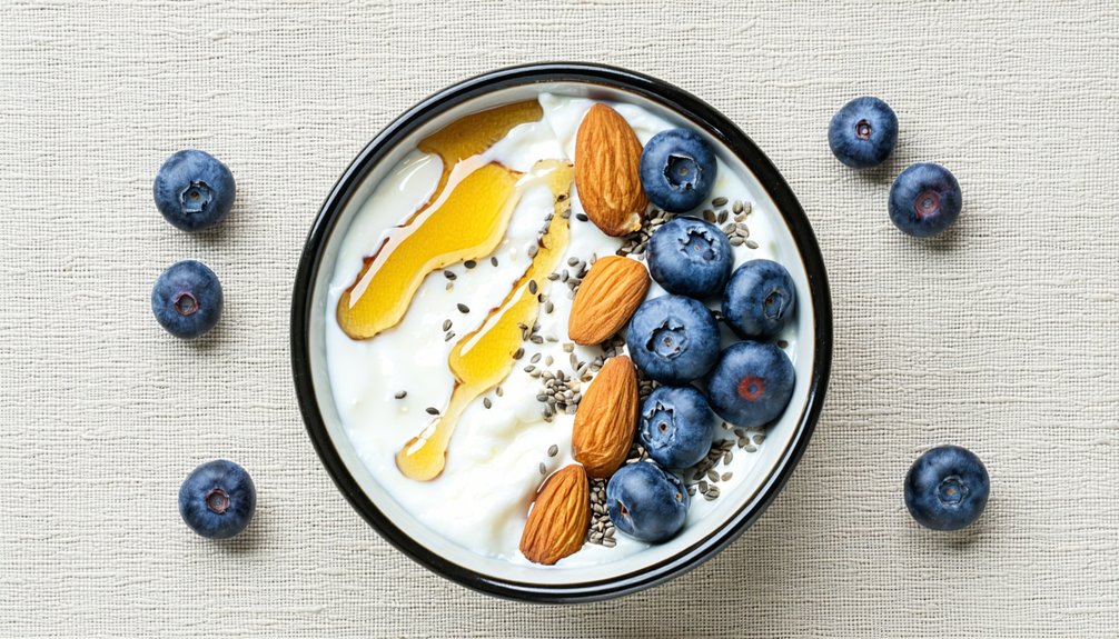 high protein customizable yogurt bowl