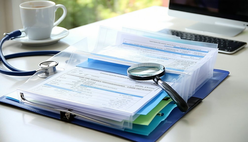 organized chronological medical records