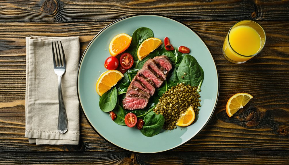 pair iron with vitamins